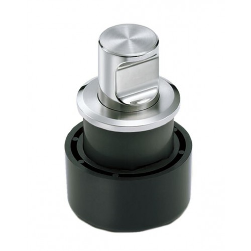 Zwei L Stainless Steel Push Knob